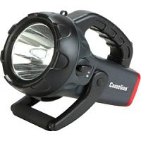 Фонарь аккумуляторный Camelion 2931R2 220В/12В карбон LED 10Вт CREE 4В 4А.ч  картинка 